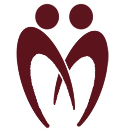 Logo de Mediación - Dos personas formando un corazón, símbolo de reconciliación y acuerdo